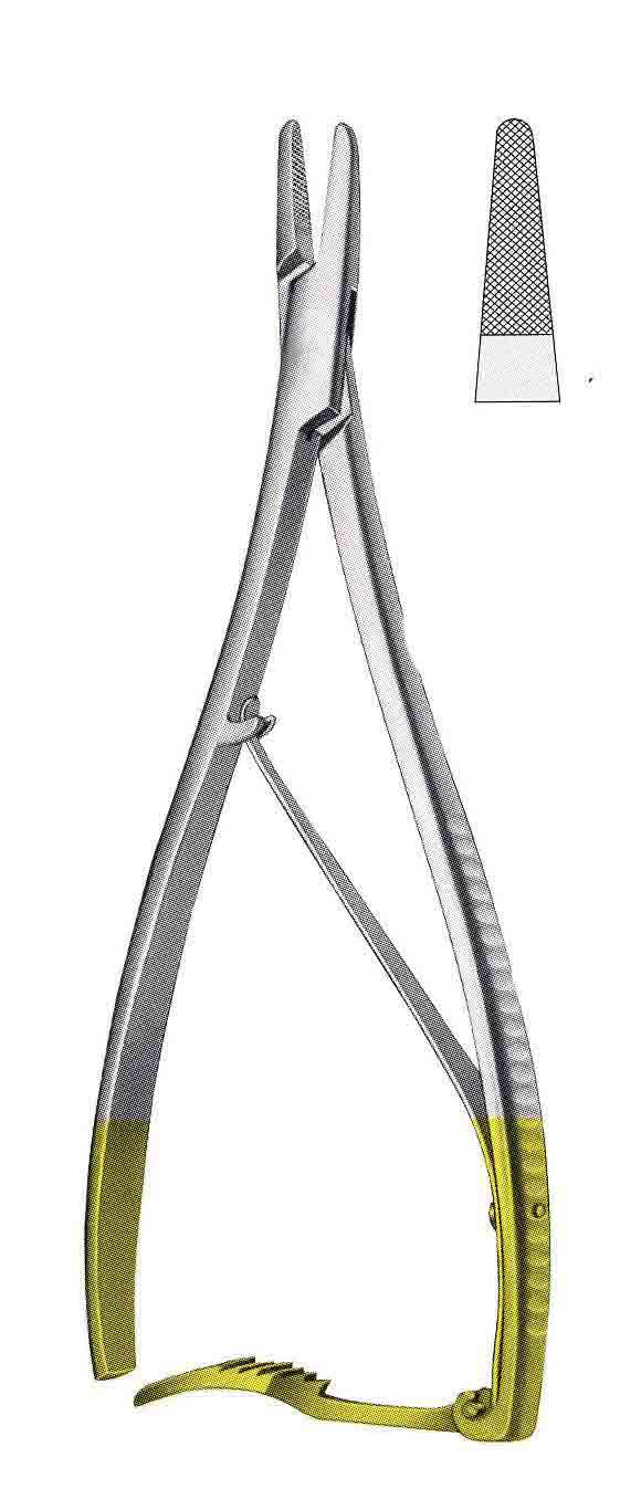 ALTIN SAPLI AVUÇ İÇİ PORTEKÜ 23 CM KİLİTLİ